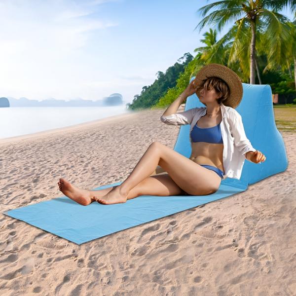 Sedia A Sdraio Pieghevole Kruza - Leggera E Compatta Per Spiaggia, Mare E Giardino - Foto 5