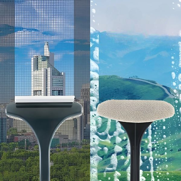 Fishkeeper Spazzola Magnetica Forte Per La Pulizia Del Vetro Dell'acquario, Strumento Per La Pulizia Delle Alghe Dell'acquario Con 2 Raschietti Staccabili, Scrubber Galleggiante Per Acquari In Vetro E - 4