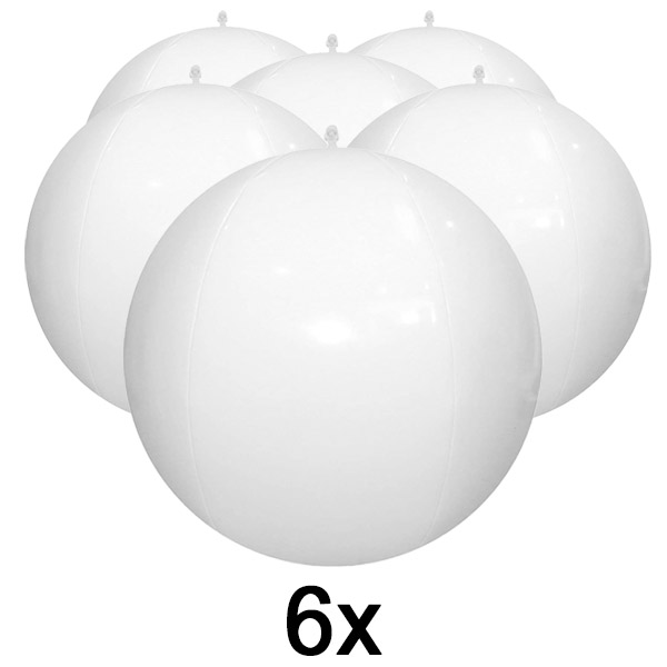 6x Luci gonfiabili galleggianti per piscina | POOLGLO