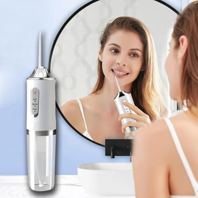 Idropulsore dentale senza fili - 4 ugelli, ricaricabile USB | TOOTHCLEANSO