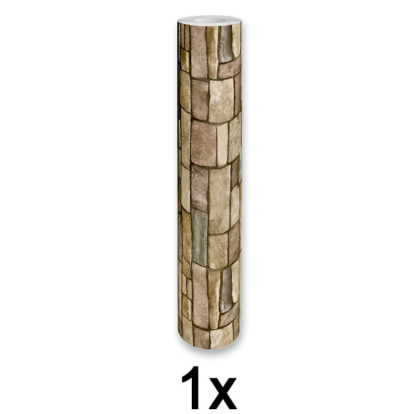 1x Carta da Parati 3D Elegante – Trasformazione Facile delle Pareti | WALLCORWRAP 2+2 GRATIS