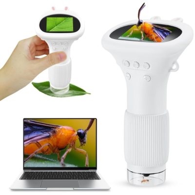 Microscopio per bambini - Ingrandimento 1000x, schermo da 2