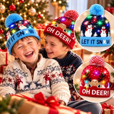 Un cappello che si illumina al buio | XBEANIE